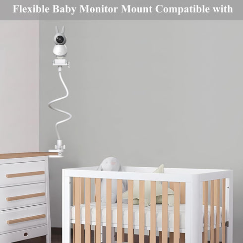 Baby Camera Mount Stand - Flexible Baby Monitor Holder Shelf Compatible with BOIFUN/TECGUUD/ieGeek Baby Monitor