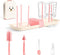 LEQXGO Travel Baby Bottle Cleaner Kit, 7-in-1 Baby Bottle Brush Set with Case