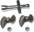 ZDingTech 2pcs H102 H120 H100 H106 H108 H102 Propeller Parts for TKKJ RC Boat Parts, RC Boat Propeller with Nuts