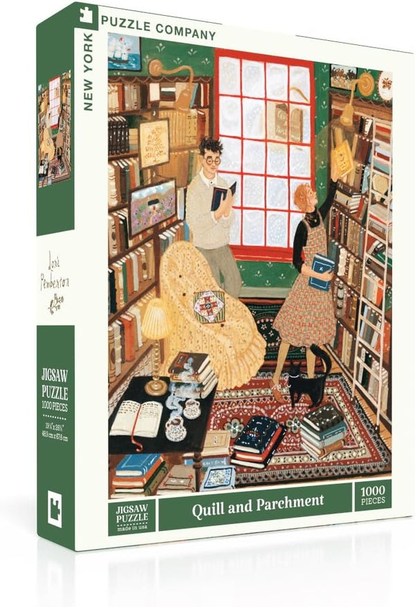New York Puzzle Company - Lor Pemberton Quill and Parchment - 1000
