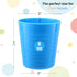 Kids Cups - Set of 12, 8 oz Reusable Plastic Cups, Dishwasher Safe, BPA-Free for Kids & Toddlers