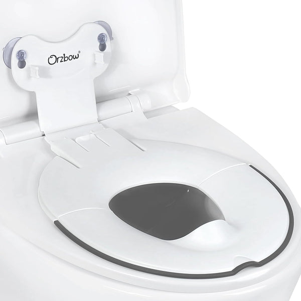 Orzbow Foldable Potty Training Seat, Toddler Toilet Seat for Travel with Suction
