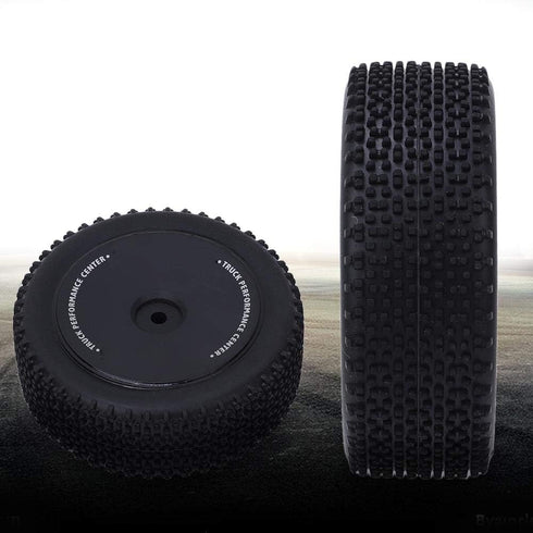 2PCS RC Car Tire, RC Front Tyre Off-Road Wheels Compatible for Wltoys 144001 1/14 RC Car (144001-1269) Wltoys 144001