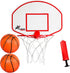 Mini Basketball Hoop - Indoor Durable Plastic Basketball Hoop for Kids and Adults - No Assembling, Premium Game with