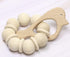 Penta Angel 10Pcs Wood Teething Rings, Natural Wood Toys for Infants, Turtles, Swallows, Dolphins, and More