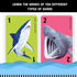 Mudpuppy Go Shark! – Ferocious Kids Go Fish Card Game with Colorful Shark Illustrations, Ages 4+, 2-4 Players
