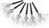 60 Packs Silver Noise Makers, Metallic Fringed Party Blowers, Horns Musical Blowouts for Birthday Party