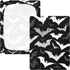 Bseiialft 52 28 Black White Bats Halloween Crib Sheets for Boys Girls Soft and Breathable Cotton Baby Sheets