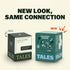 150 TALES Life Story Interview Kit, Conversation Cards, for Grandparents, Parents, Families, Adults, Game Night, Road
