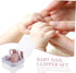 Set Nail Care Boy Girl Nail Grooming Kit with Scissors Clippers File Tweezers for Newborns Toddlers Young Boy Girl Safe