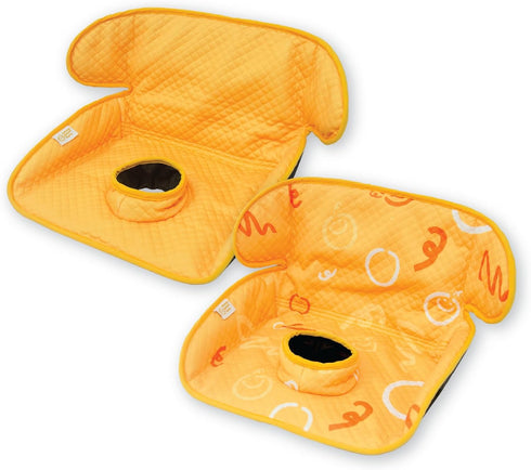 2-Pack, Piddle Pad Potty Training Car Seat Protector, Toddler Car Seat Cover & Stroller Protector, Machine Washable
