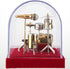 Miniature Musical Instrument, Kit Miniature Drum Set for Desk Display, Mini Ornaments Craft Home Decor