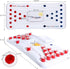 6FT Triumpeek Inflatable Pool Game Table Float, Blow Up Floating Pool Game Raft Lounge, Fun Pool Party Game Table