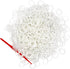 3000PCS Loom Rubber Bands Kit with 75 Clips, 5 Hooks, Premium Bracelet Making Kit for Kids (White)