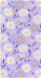 miaozhen Cotton Crib Sheets for Baby Boys Girls Soft Sunflower Pastel Purple Yellow