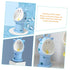 ORFOFE Potty Training Urinal for Boys with Height Suspension Hook Anti-Splash Design Cute Cartoon Pinwheel Target