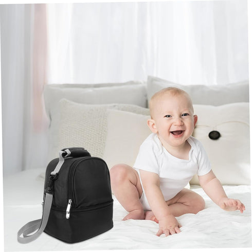 Portable Insulated Bottle Bag Strap Stylish Travel Cooler Sleeve for Breast Milk Storage Convenient for Moms The Go