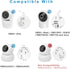 VIKOBESS VM901/VM928/RM7766/RM7764/RM5764/RM5754 Baby Monitor Mount for VTech Baby Monitor, Flexible Baby Camera