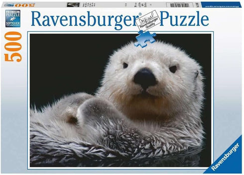 RAVENSBURGER 500 Pieces Puzzle - Sweet Little Otter