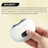 YLMFTNU 3 Trimmer Trimmer Electric Nail Clipper, Speeds Levels Electric Nail with Nail Clip and LED Light, USB