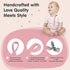 Baby Pacifier Clip, Baby Pacifier Holder for Boys and Girls, Universal Fit for All Pacifiers & Teething Toys - Modern