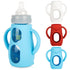 Silicone Sleeves with Handles for Mam Glass Baby Bottles 9oz,Anti Breakage Baby