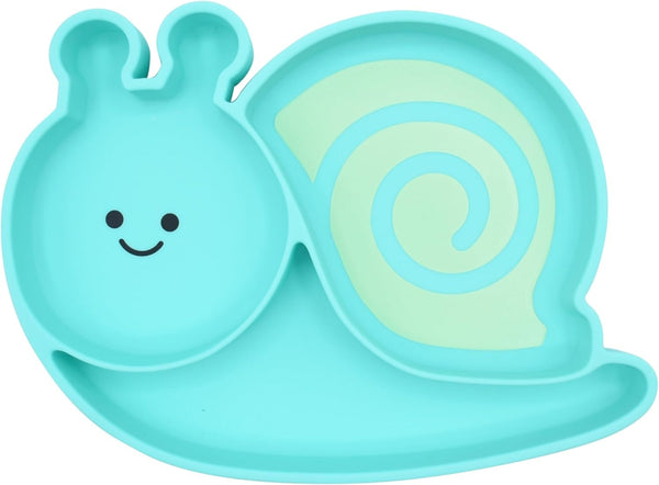 melii Silicone Suction Plate for Babies & Toddlers Divided Baby Led Weaning