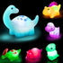 TOY Life Light Up Dinosaur Bath Toys for Kids 3 4 5 8, No Hole Bath Toys for Toddlers, Baby Bath Time Toys
