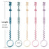 (5Packs, 2) Baby Bottle and Sippy Cup Straps - Adjustable Straps Attach with Strollers, High Chair, Shopping Cart