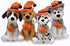 Plushland Halloween Pawpals - 8 Inch Puppy Dog Plush Toy with Hat and Jack O Lantern
