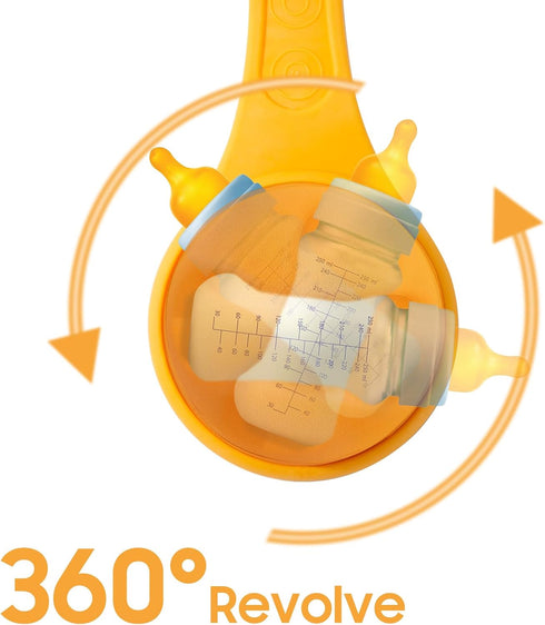 TreaHome Baby Bottle Holder Hands Free, Hands Free Bottle Holder for Dad Anti-Shedding and Anti-Slip Suitable for Most