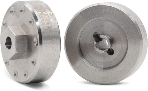 Stainless Steel Wheel Weights Hex Extended Adapter 5mm for AXIAL SCX24 Deadbolt C10 Jeep JLU Gladiator Bronco Upgrades