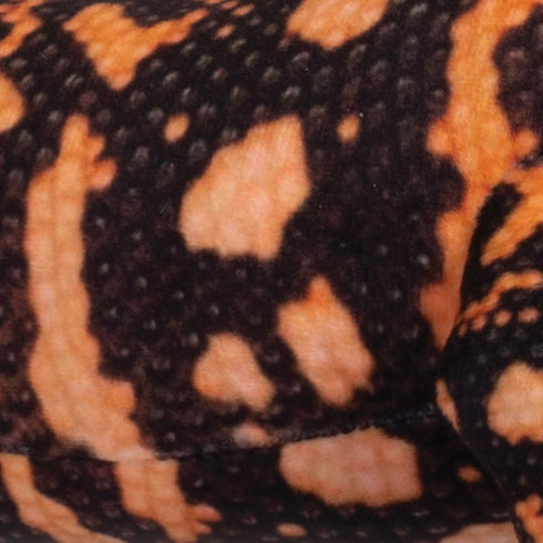 20" Gila Monster Stuffed Animal: Giant Black Dinosaur Plush Creature, Prehistoric Reptile Toy for Kids
