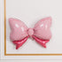 Bow Balloon Bowtie Pink Foil Mylar Balloons for Wedding, Bridal Shower, Gender Reveal Party Decoration (5PCS)