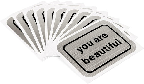 You Are Beautiful Stickers, Inspirational Sticker Pack