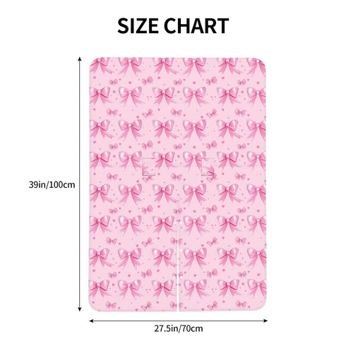 Pink Bow for Girl Baby Car Seat Canopy and Nursing Cover for Breastfeeding Multi-Use Cover Lightweight Infant Stretchy