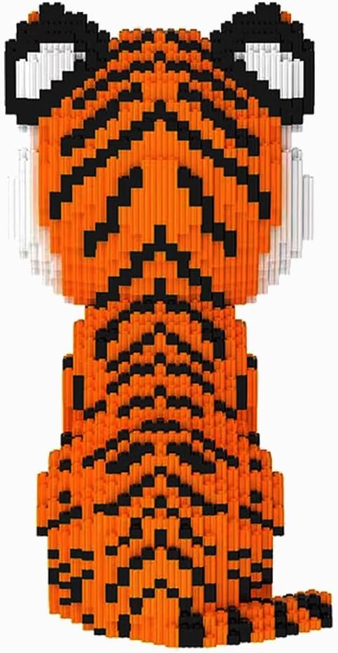 Animal Tiger Micro Building Blocks Set (6488PCS), Gift for Adults and Kids