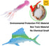 Ocean Sea Animals Figures Set, 60 Pack Mini Plastic Deep Underwater Life Creatures, STEM Educational Bath Toys