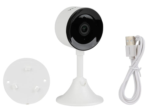 Vivitar 2 Communication, Smart Home Security Camera, Indoor Wide Angle WiFi Camera for Home Security with Night Vision