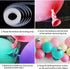 BSMLSPHW 145pcs Pastel Balloon Garland Arch Kit Macaron Rainbow Ballon with Long Foil Ice Cream Ballon for Baby Shower