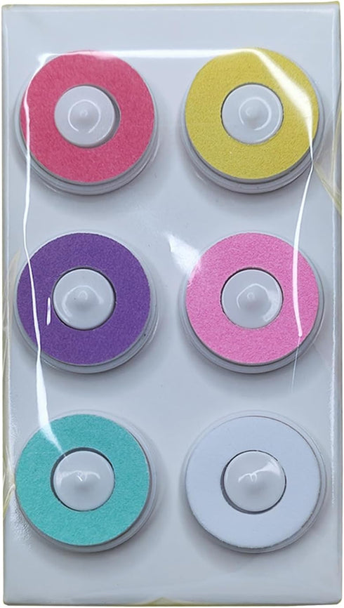 DYKKLKQ 6 Count Electric Nails Trimmer Pads for Baby Gentle Manicure Accessories Infant