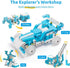 D1 21-in-1 4+), 280+ Set Programming, 3D WhalesBot STEM Coding Robot Kit for Kids (Ages Pieces Educational Building