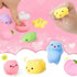 28pcs TOY Life Mochi Squishy Toys Birthday Gifts for Kids Classroom with Filled Hearts & Birthday Cards Kawaii
