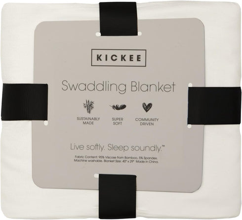 40 29 KicKee Print Swaddle Blankets, Silky Soft Baby Blanket, x (Baby Rose Pumpkin Patch - One Size)