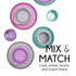 Bamboo Kids Plates - Set of 4 Non Toxic & Eco Friendly Dinnerware, Breakfast, Lunch, & Dinner Plate for Toddlers &