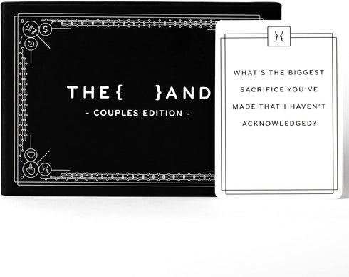 199 {THE AND} Couples Edition - Meaningful Conversation Cards for Couples - Questions to Deepen Connection & Build