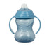 Nuby Clik-It Soft Spout No-Spill Training Sippy Cup with Handles - 10 Oz, 3-Pack, Neutral, 4+ Months