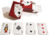 Mini Playing Cards 10 Set - Poker Cards Miniature Set with Gift Box, Great Novelty Gift for Parties