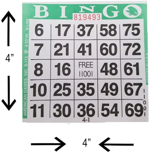 1on Bingo Paper (500 Sheets) (Green)