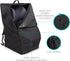 The Peanutshell Car Seat Travel Bag for Airplane Gate Check, Universal Fit, Backpack Cover for Baby Travel Essentials